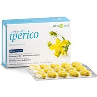 Bios Line VitaCalm Iperico - Integratore VitaCalm Iperico per il rilassamento mentale, 30 tavolette
