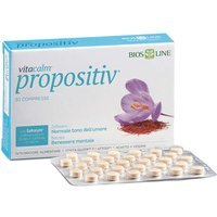 Bios Line Vitacalm Propositiv Integratore Tono dell'Umore, 30 Compresse
