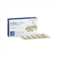 Bios Line VitaCalm Tutta Notte - Integratore alimentare per il riposo notturno, 30 compresse