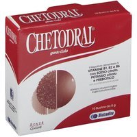 Biotrading Chetodral - integratore per l'infanzia, 10 bustine da 8 g