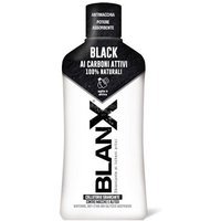 BlanX Black Collutorio Sbiancante ai Carboni Attivi per Macchie e Alitosi, 500ml