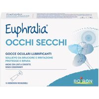 Boiron Euphralia - Occhi Secchi Gocce Oculari Lubrificanti, 15 monodose
