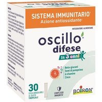 Boiron Oscillo Difese 3+ Integratore Sistema Immunitario per Bambini e Adulti, 30 Stick Orosolubili