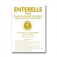 Bromatech Enterelle Plus Integratore Alimentare 24 Capsule Da 0,377 g