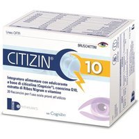 Bruschettini Citizin Q10 Integratore Alimentare, 20 flaconcini