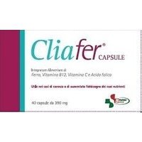 Budetta Farma Cliafer Integratore Alimentare Gravidanza, 40 Capsule