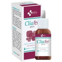 Budetta Farma Cliafer Integratore di Ferro e Vitamina C Gocce, 20ml
