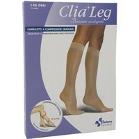 Budetta Farma CliaLeg - Gambaletto 140 den 18mmHg Taglia 3 colore Nero