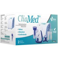 Budetta Farma Cliamed - Nebulizzatore Aerosol con Compressore a Pistone, 1 Pezzo