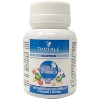 Budetta Pharma Thotale - Multivitaminico Integratore Vitamine e Minerali, 60 Cps