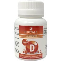 Budetta Pharma Thotale - Vitamina D Integratore Alimentare, 60 Compresse