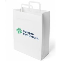 Busta shopping personalizzata con logo, Grande (32x17x45 cm)