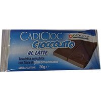 CaDi Group Cadicioc Barretta Cioccolato Al Latte Senza Glutine 20 g