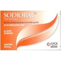 CaDi Group Sodioral con Inulina Alimento a Fini Medici Speciali, 8 Bustine