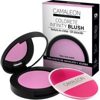 Camaleon Infinity Blush - Fard in crema rosa tenue idratante e resistente all'acqua, 1 pezzo