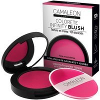 Camaleon Infinity Blush Lampone - Fard in crema impermeabile e idratante con oli naturali, 1 pezzo