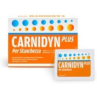 Carnidyn Plus Integratore per Stanchezza Fisica e Mentale, 20 Bustine