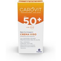 Carovit Programma Solare - Crema Viso SPF50+ Pelli Sensibili, 50ml