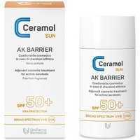 Ceramol Sun Ak Barrier - Crema solare leggera per la cheratosi attinica e le macchie, 50 ml