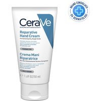 CeraVe Crema Mani Riparatrice Idratazione Intensa con Acido Ialuronico, 50ml