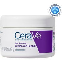 CeraVe Skin Renewing Cream Crema Viso con Peptidi Idratante Primi Segni dell'Età, 50ml