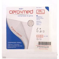 Ceroxmed Compresse Di Garza Sterili 10x10cm, 25 Garze