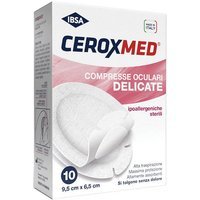 Ceroxmed Optiflex Sensitive - Cerotto oculare, 10 compresse