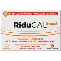 Chemist's Research Riducal Grassi Integratore Alimentare, 30 Compresse