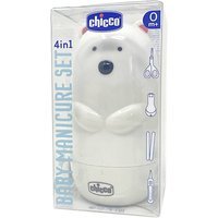 Chicco Baby Manicure Set Orso Polare Forbice + Tagliaunghie + Lime + Pinzetta