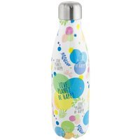 Chicco Bottiglia Inox Termica da 4 Anni Capacità 500ml Vari Colori, 1 Pezzo