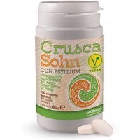 Chiesi Crusca Sohn con Psyllium Integratore Alimentare Di Fibre, 100 Compresse