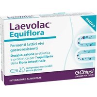 Chiesi Farmaceutici Laevolac - Equiflora Fermenti Lattici, 20 Compresse