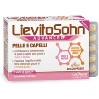 Chiesi LievitoSohn Advanced Integratore per Pelle e Capelli, 60 Compresse