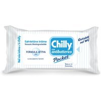 Chilly Salviettine Pocket Antibatteriche Formula Attiva pH5, 12 Salviette