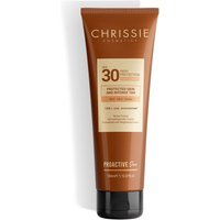 Chrissie Cosmetics Proactive Sun - Crema Solare Viso e Corpo SPF30, 150ml