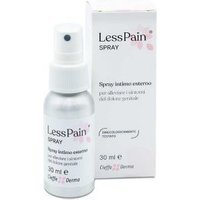 Cieffe Derma Lesspain - Spray intimo lenitivo per il dolore e la secchezza, 30 ml