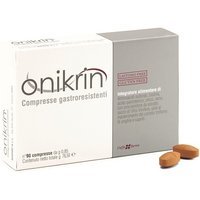 Cieffe Derma Onikrin - Integratore anticaduta per il benessere di capelli e unghie, 90 compresse