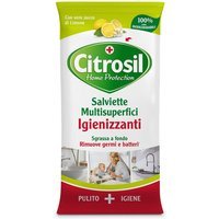 Citrosil Home Protection Salviette Igienizzanti Multisuperfici Limone, 40 Panni