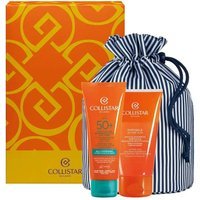 Collistar Cofanetto Crema Solare Viso e Corpo Pelli Ipersensibili + Doccia-Shampoo + Pochette