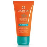 Collistar Crema Viso Solare Protezione Attiva SPF50+ Pelli Ipersensibili, 50ml