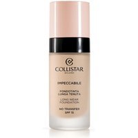 Collistar Impeccabile - Fondotinta Liquido SPF15 n.1R Avorio Rosato, 30ml