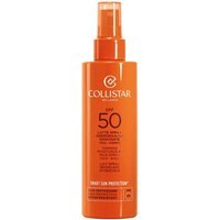 Collistar Latte Spray Abbronzante Idratante Viso e Corpo SPF50, 200ml