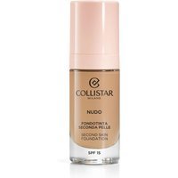Collistar Nudo Fondotinta Seconda Pelle Colore 4N Sabbia, 30ml