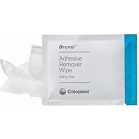 Coloplast Brava Remover Salviette Distacco Dolce per Cute Peristomale, 30 Pezzi