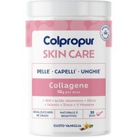 Colpropur Collagene SKIN CARE Vaniglia Integratore Pelle e Bellezza, 309g