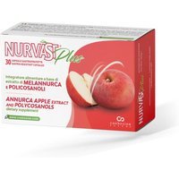 Coohesion Pharma Nurvast - Plus Integratore Alimentare Metabolismo del Colesterolo, 30 Capsule
