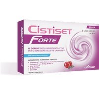 Corman Cistiset Forte Integratore Alimentare, 8 Stick da 10ml