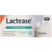 Crinos Lactease 4500 FCC Integratore Alimentare, 30 Compresse