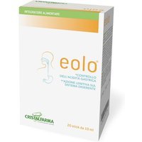 Cristalfarma Eolo Integratore Alimentare per il Sistema Digerente, 20 stick