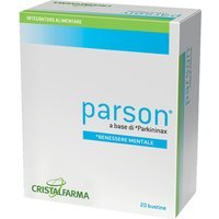 Cristalfarma Parson Integratore Benessere Mentale, 20 Bustine